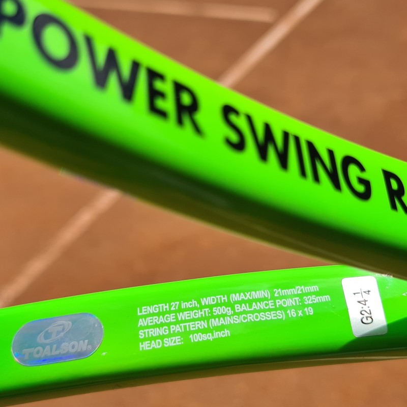 TOALSON POWER SWING 500g Tennis Training Racket | TOALSON.AT